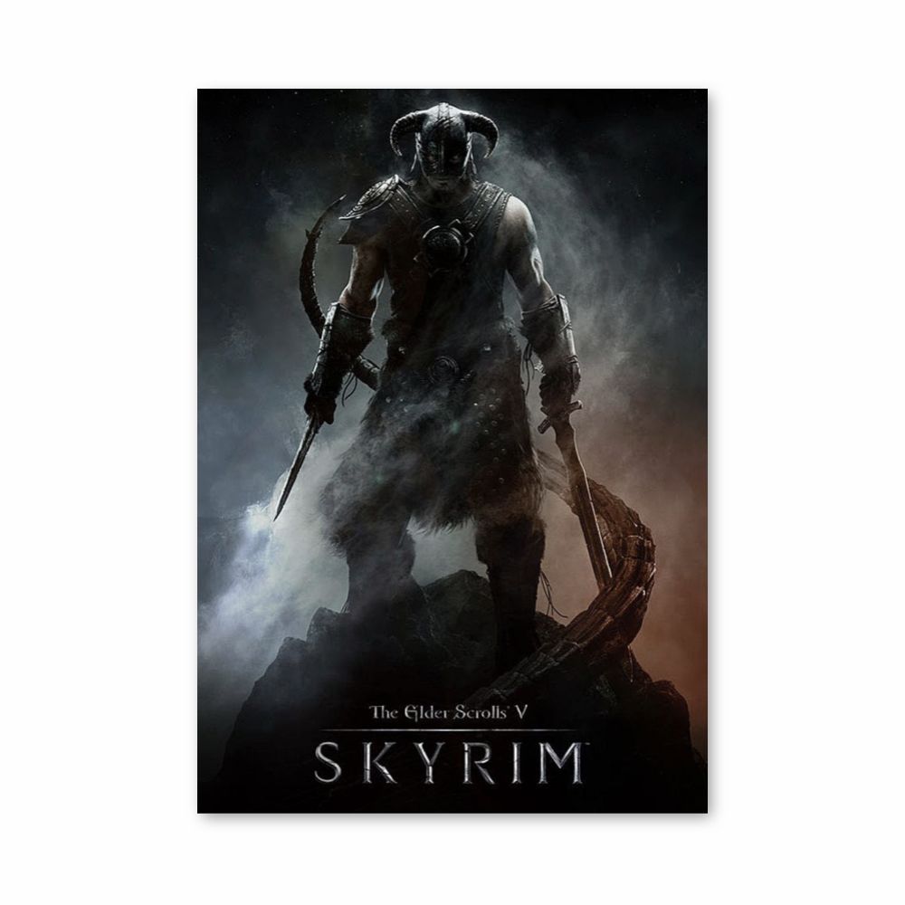 Poster The Elder Scrolls V – affiche Skyrim