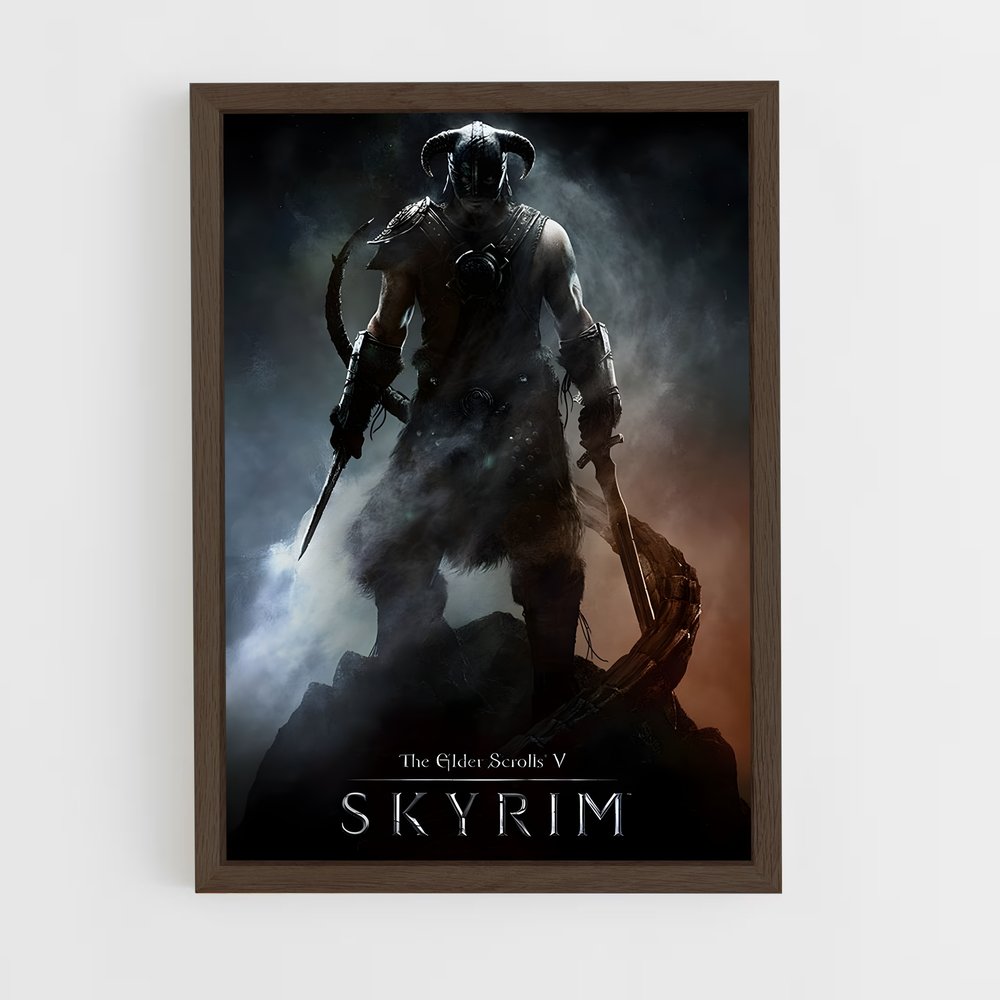 Poster The Elder Scrolls V – affiche Skyrim (vue 5)