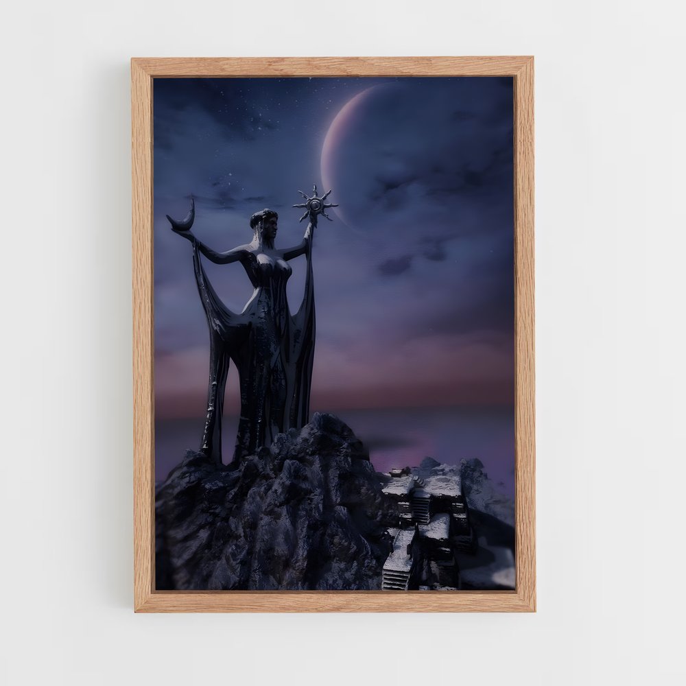 Poster Skyrim Statue (vue 4)