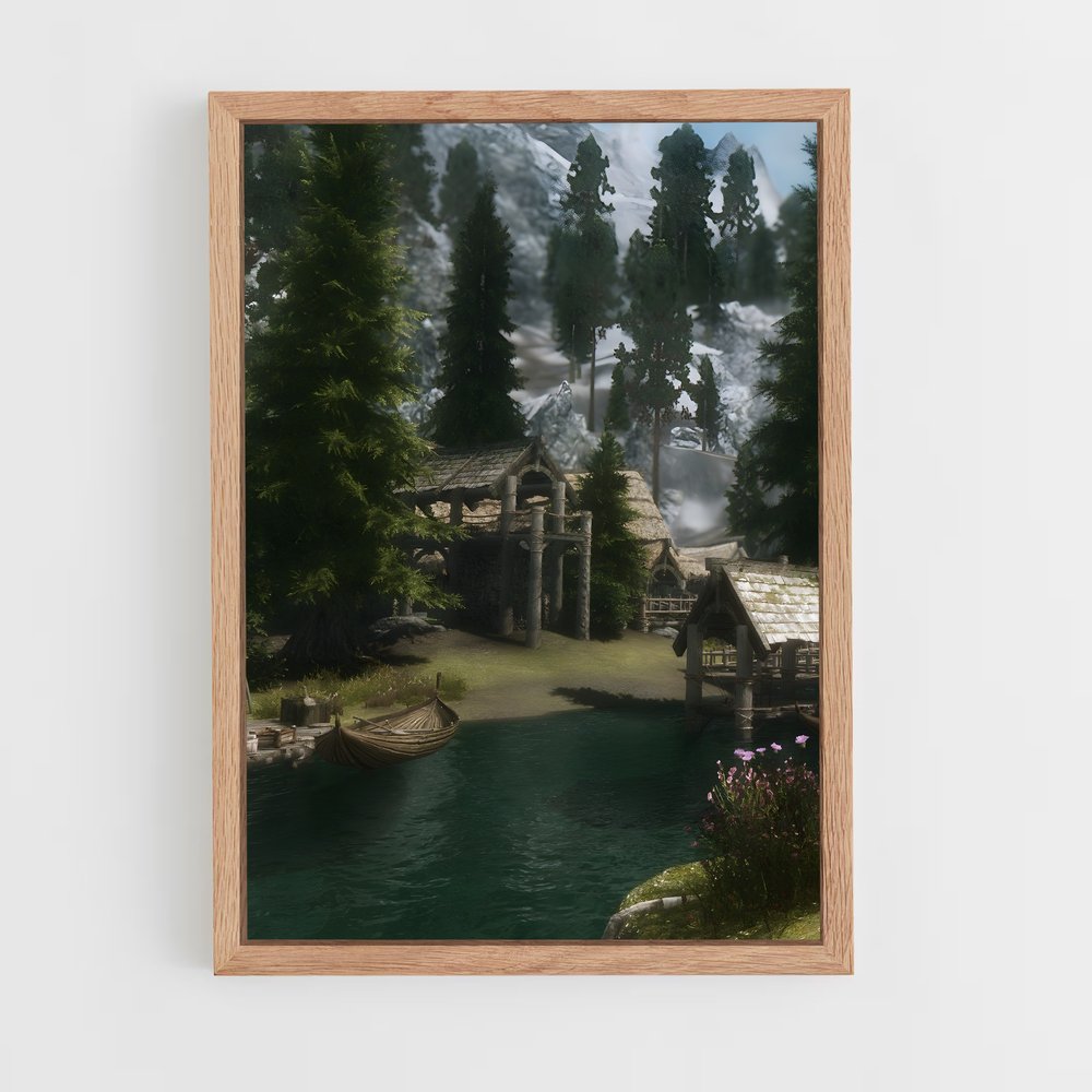 Poster Lac Skyrim (vue 4)