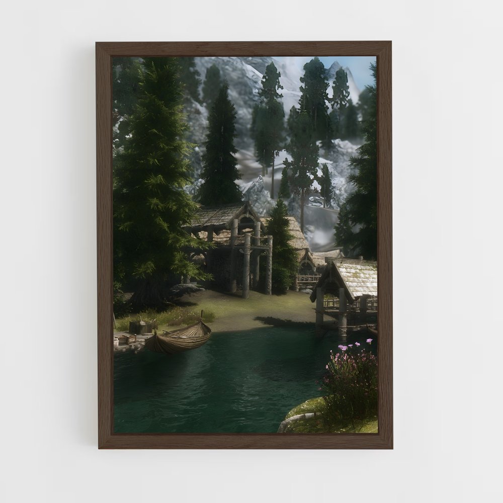 Poster Lac Skyrim (vue 5)