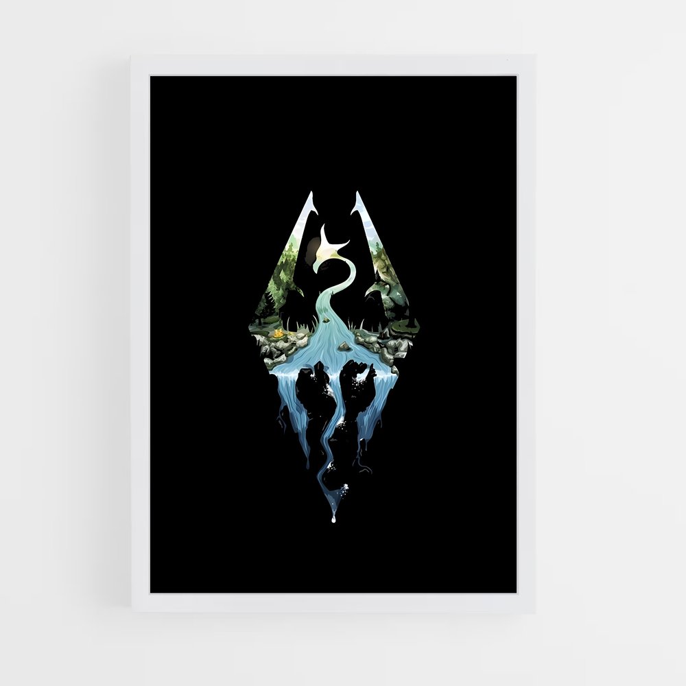 Poster Skyrim Logo (vue 3)