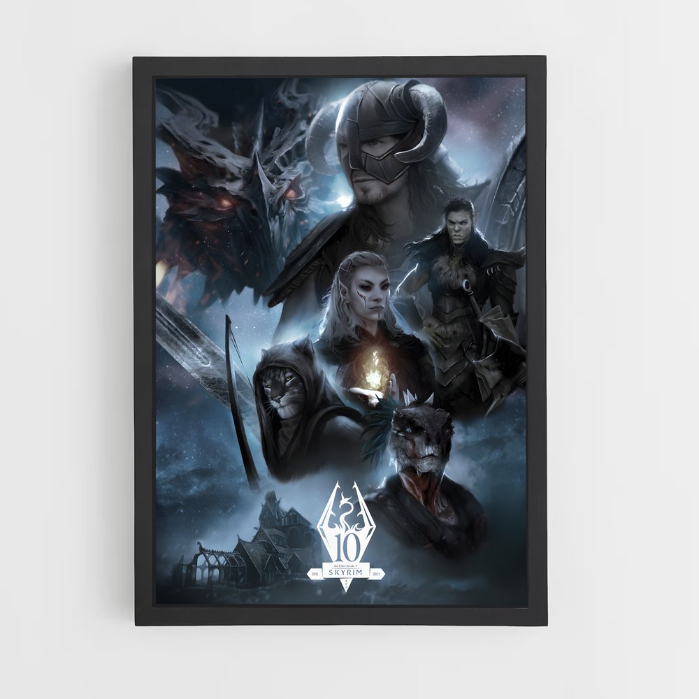 Poster Skyrim 10 (vue 2)