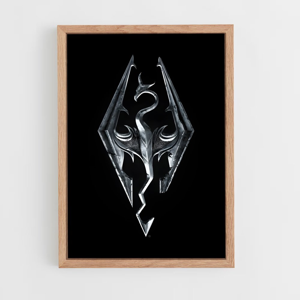 Poster Akatosh – affiche Skyrim (vue 4)