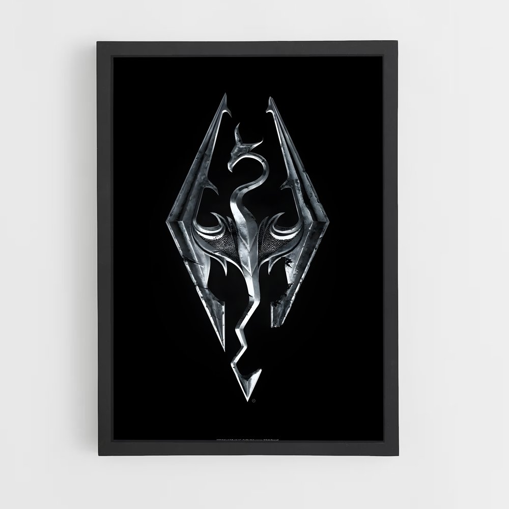 Poster Akatosh – affiche Skyrim (vue 2)