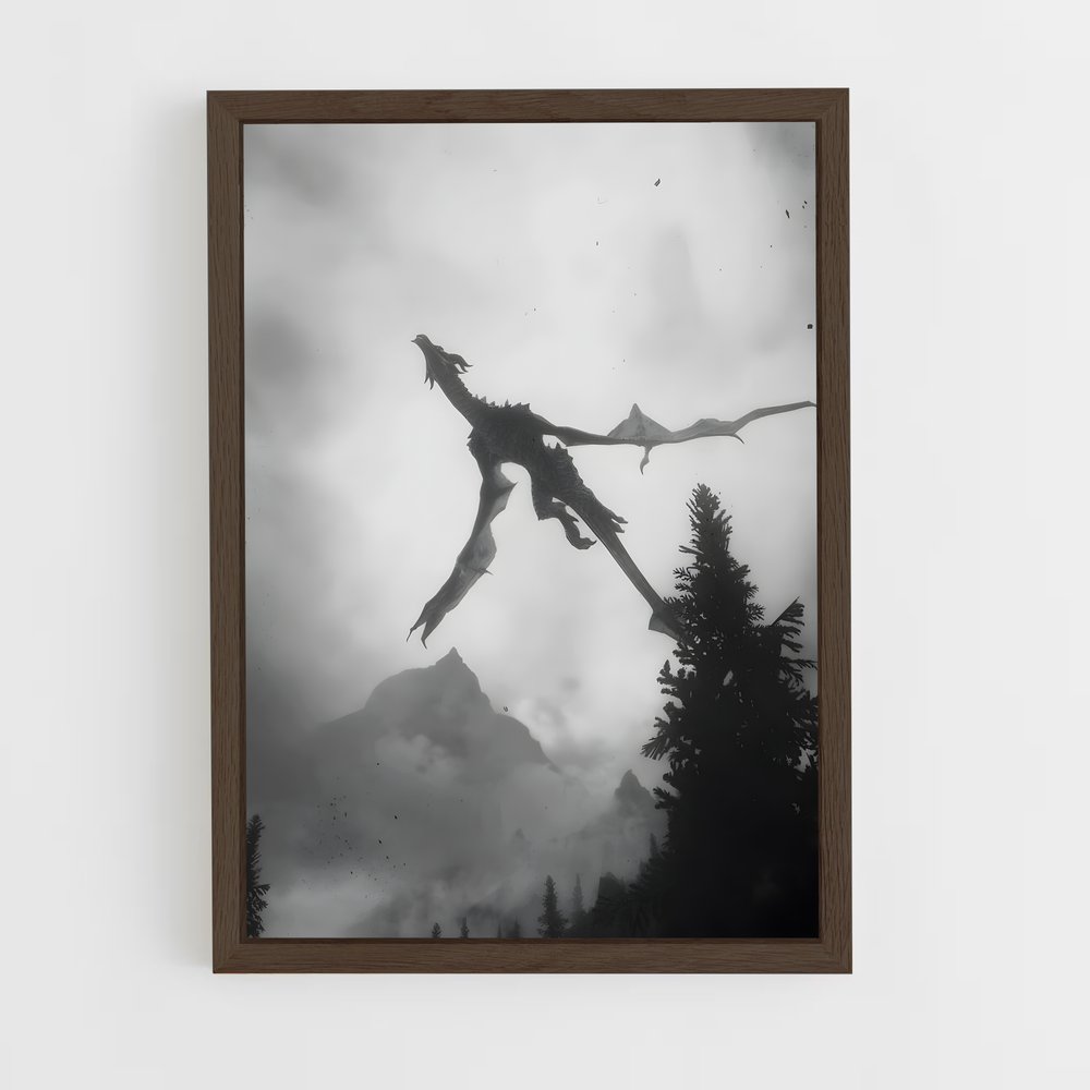 Poster Dragon Skyrim (vue 5)
