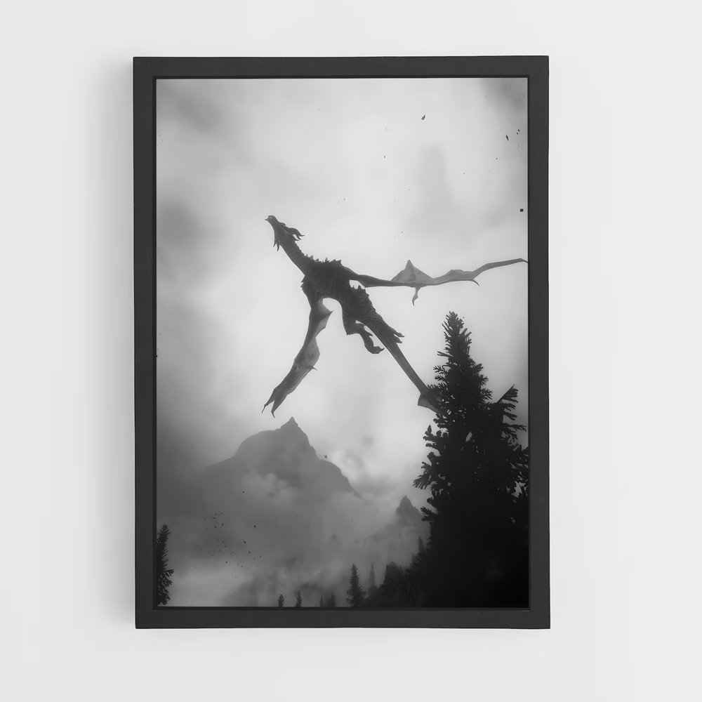 Poster Dragon Skyrim (vue 2)