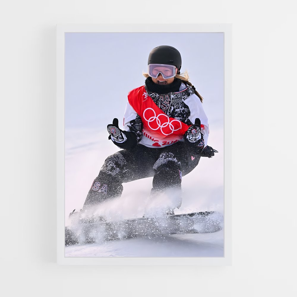 Poster Snowboard Gagnant (vue 3)