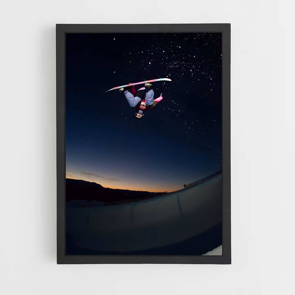 Poster Étoile du Snowboard (vue 2)