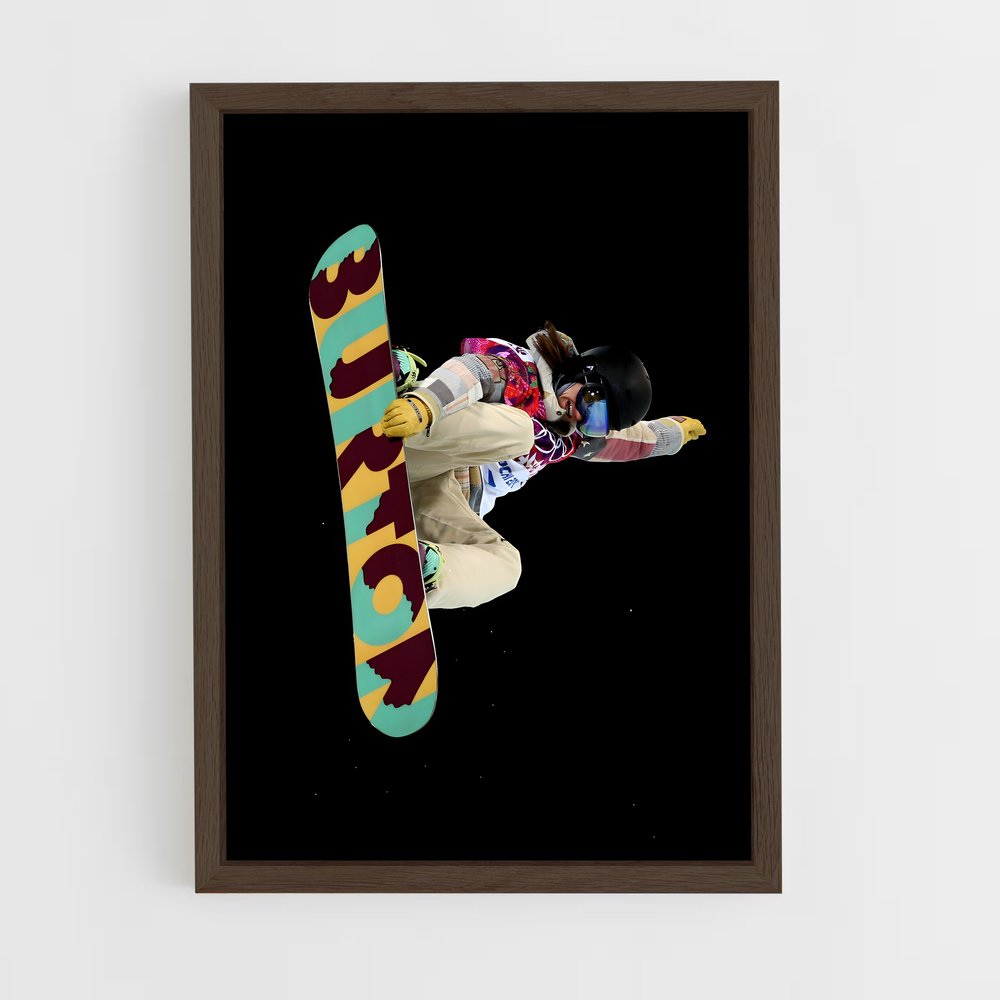 Poster Snowboard Acrobatique (vue 5)
