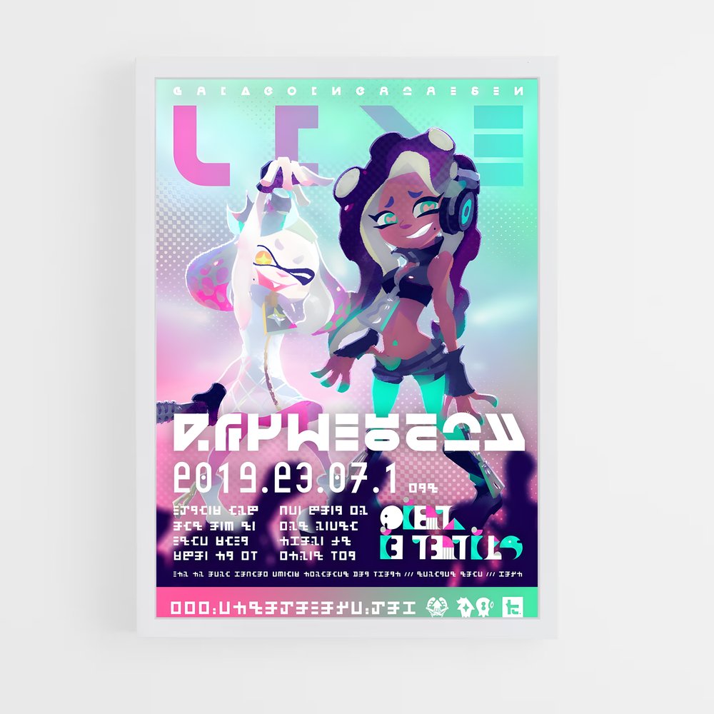 Poster Splatoon Groove (vue 3)