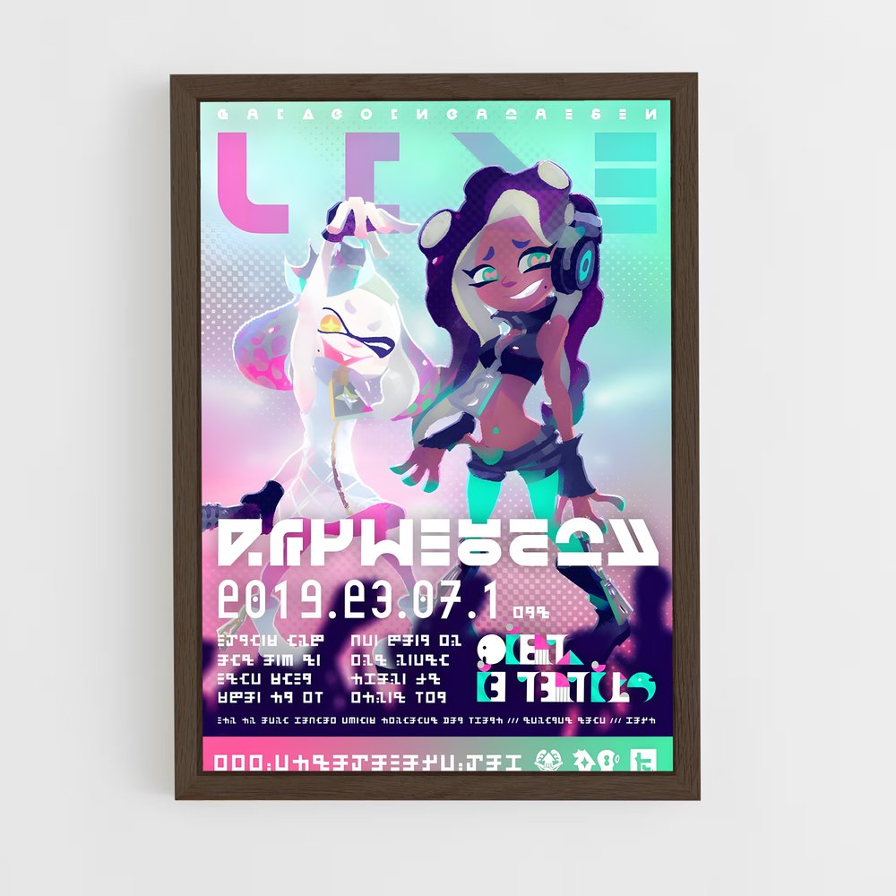 Poster Splatoon Groove (vue 5)