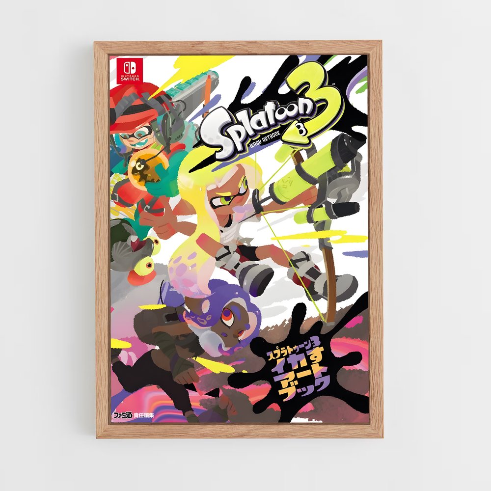 Poster Splatoon Battle Art (vue 4)