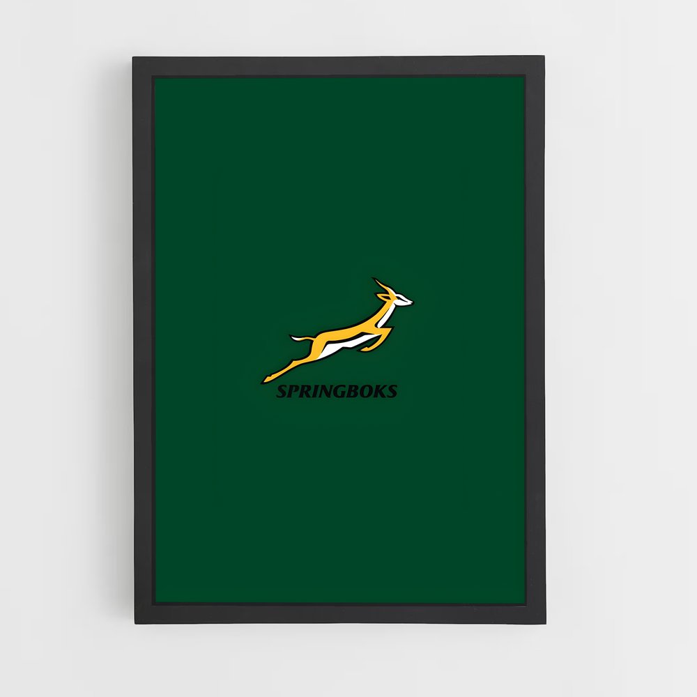Poster Springbok Essentials – affiche Rugby (vue 2)