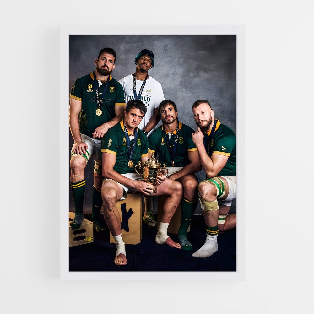 Poster Champions Rugbymen (vue 3)
