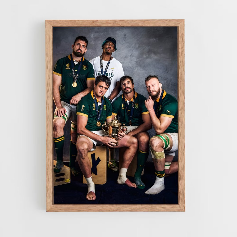 Poster Champions Rugbymen (vue 4)