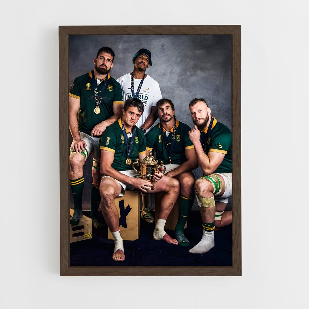 Poster Champions Rugbymen (vue 5)