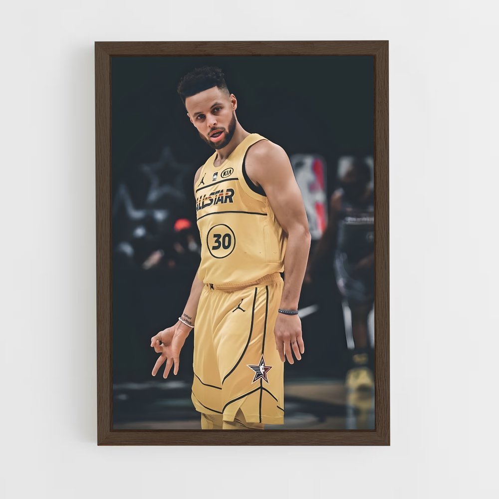 Poster OK Stephen Curry – affiche Basketball (vue 5)