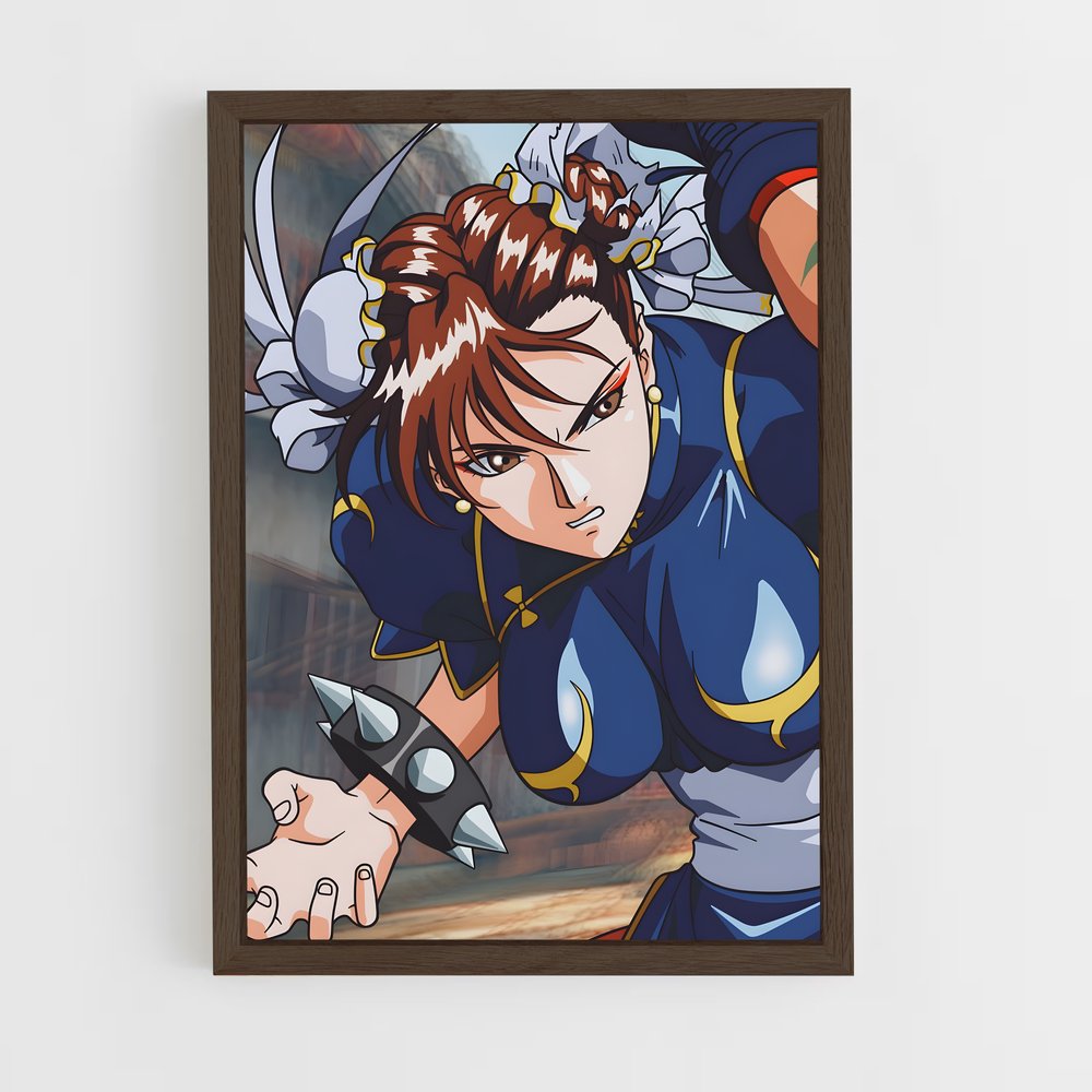 Poster Guerrière Dynamique – affiche Street Fighter (vue 5)