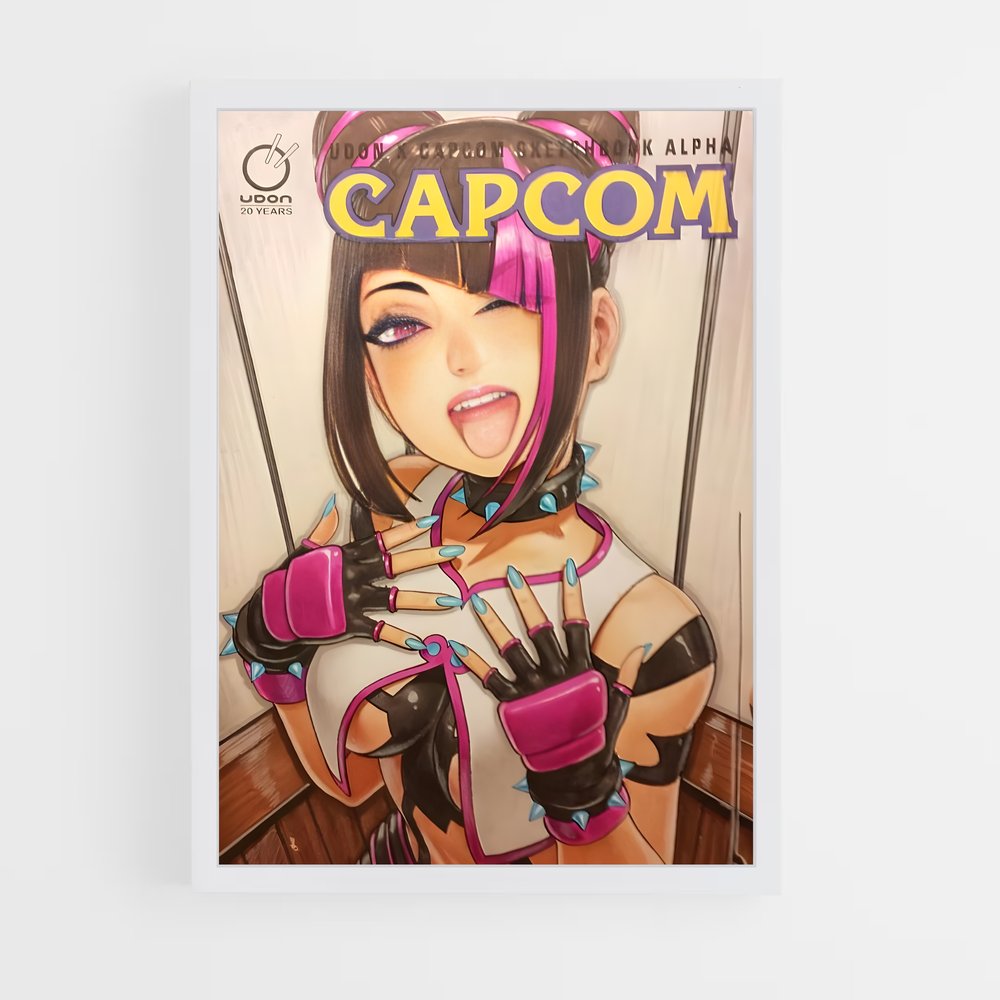 Poster Street Fighter Juri (vue 3)