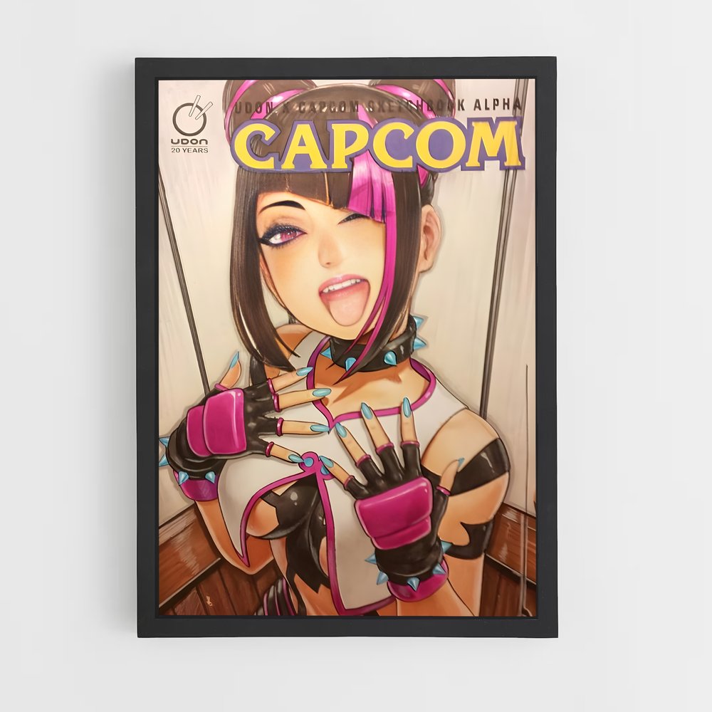 Poster Street Fighter Juri (vue 2)
