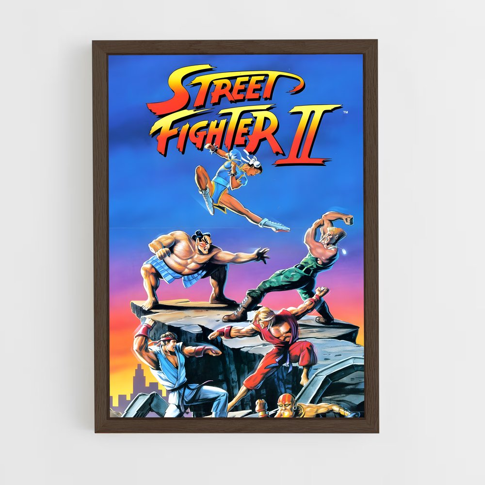 Poster Combattants Iconiques – affiche Street Fighter (vue 5)