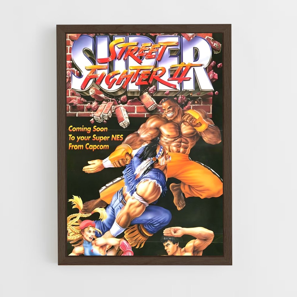 Poster Combat de Rue II – affiche Street Fighter (vue 5)
