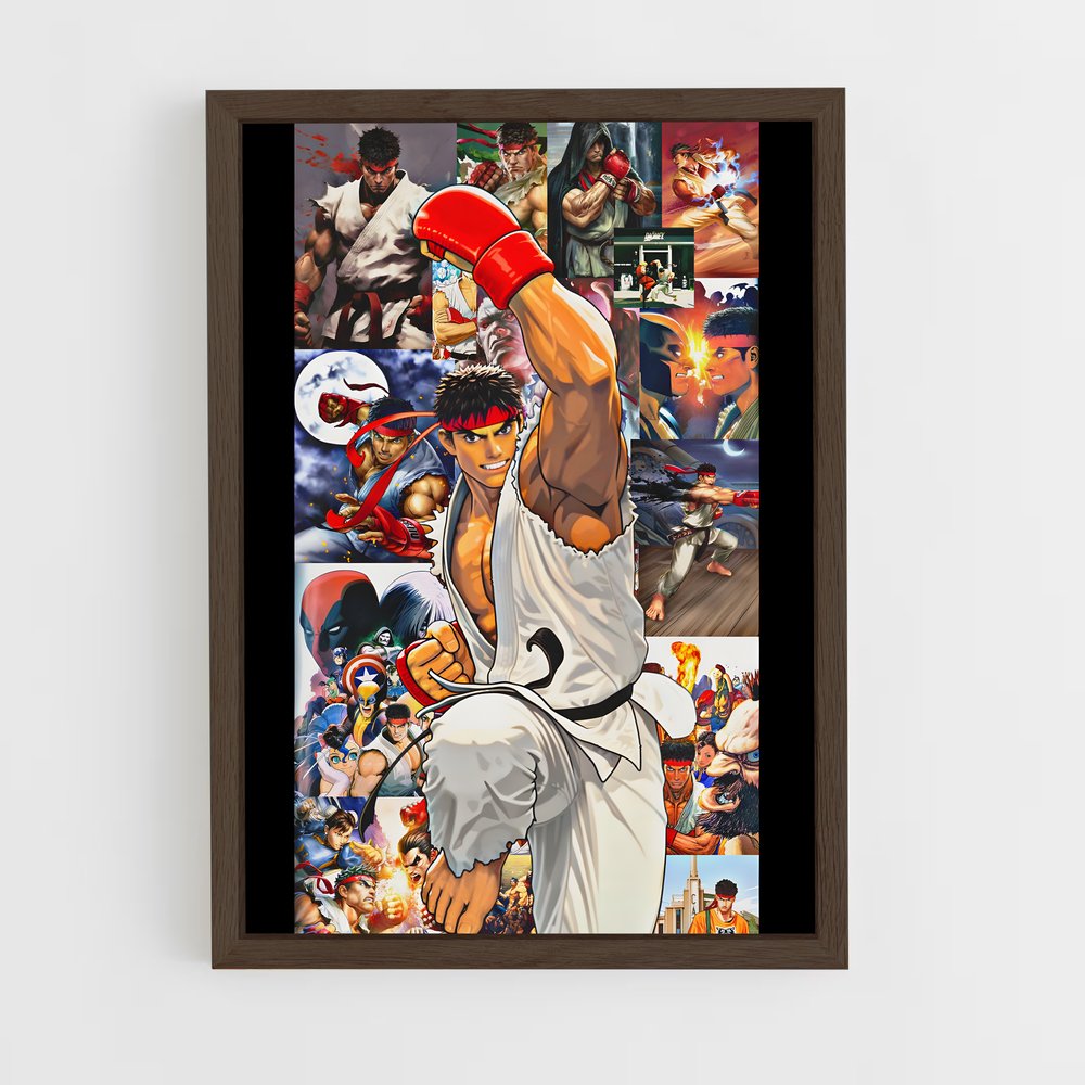 Poster Combat de Rue Légendaire – affiche Street Fighter (vue 5)