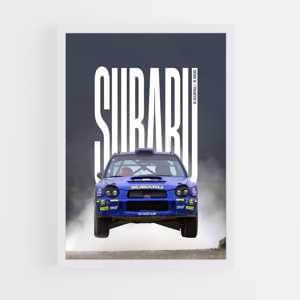 Poster Subaru Rally Sprint (vue 3)