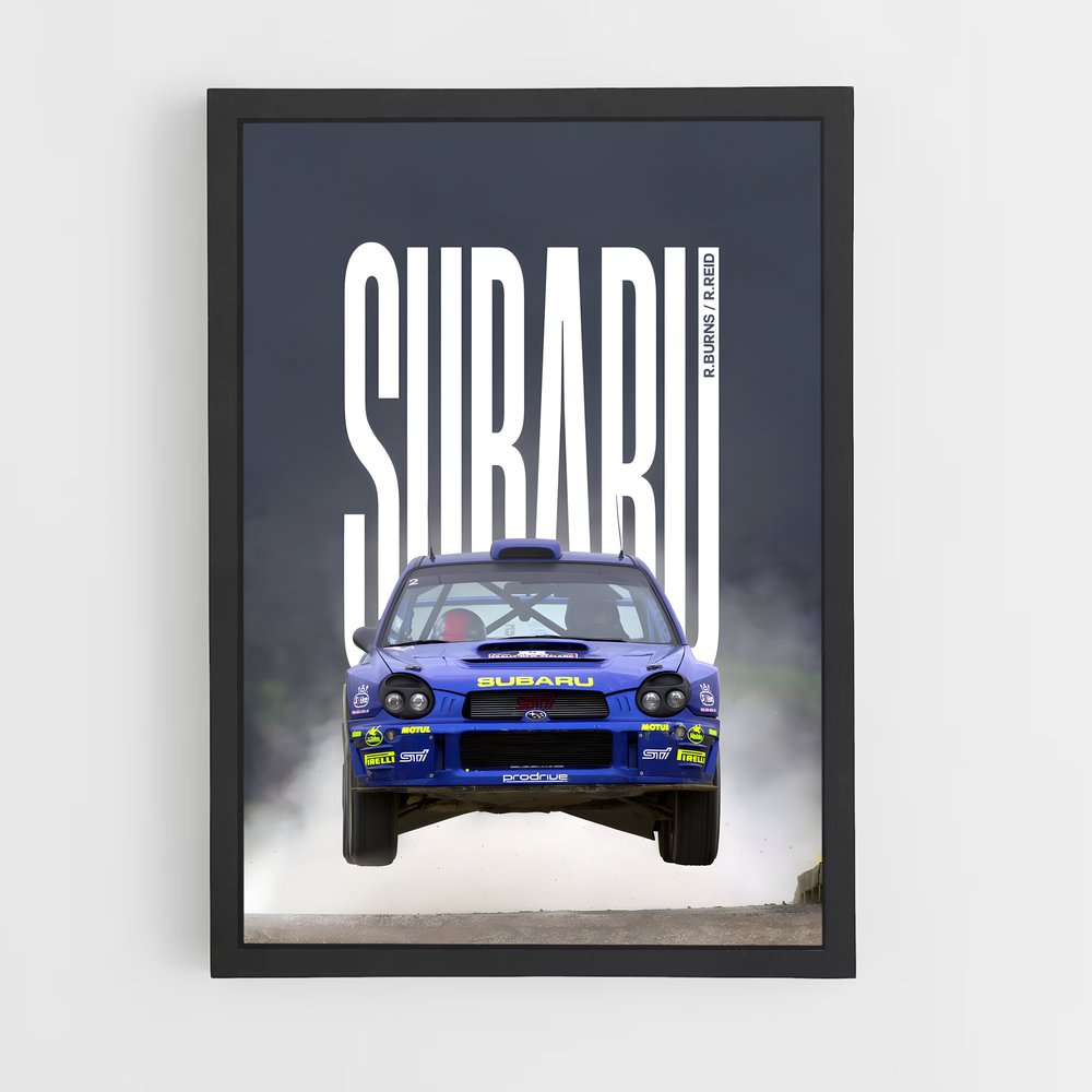 Poster Subaru Rally Sprint (vue 2)