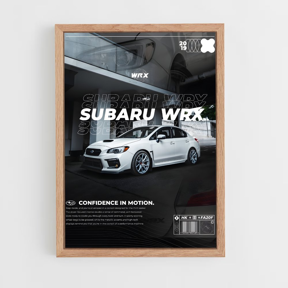 Poster Subaru WRX Velocity (vue 4)