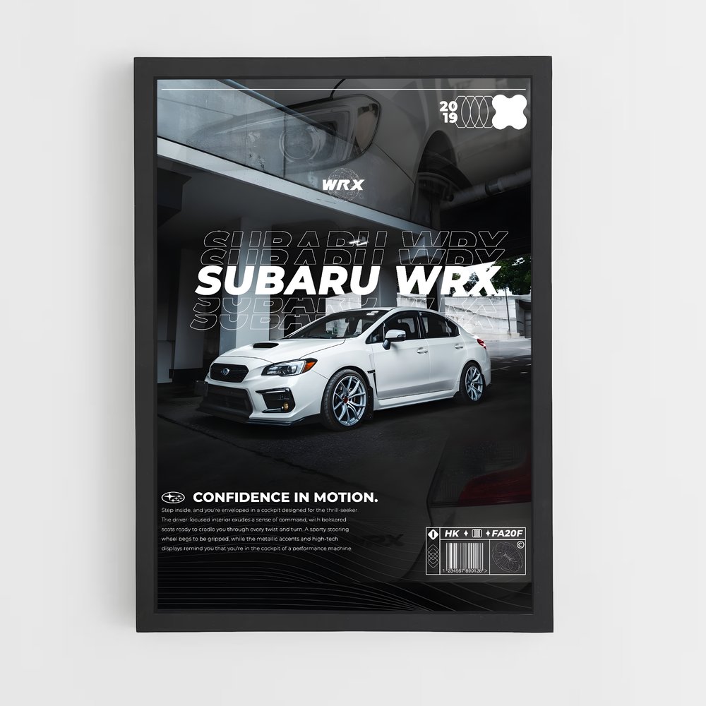 Poster Subaru WRX Velocity (vue 2)