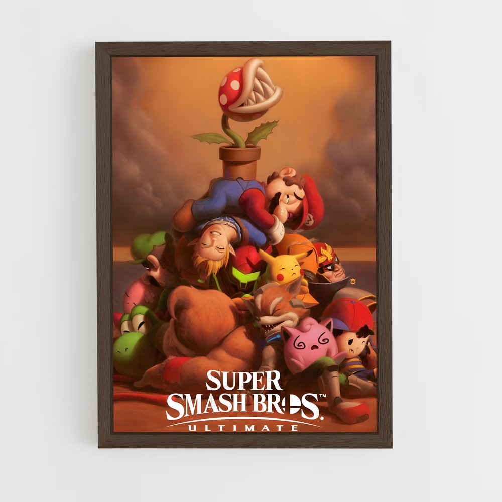 Poster Super Smash Bros Ultimate (vue 5)