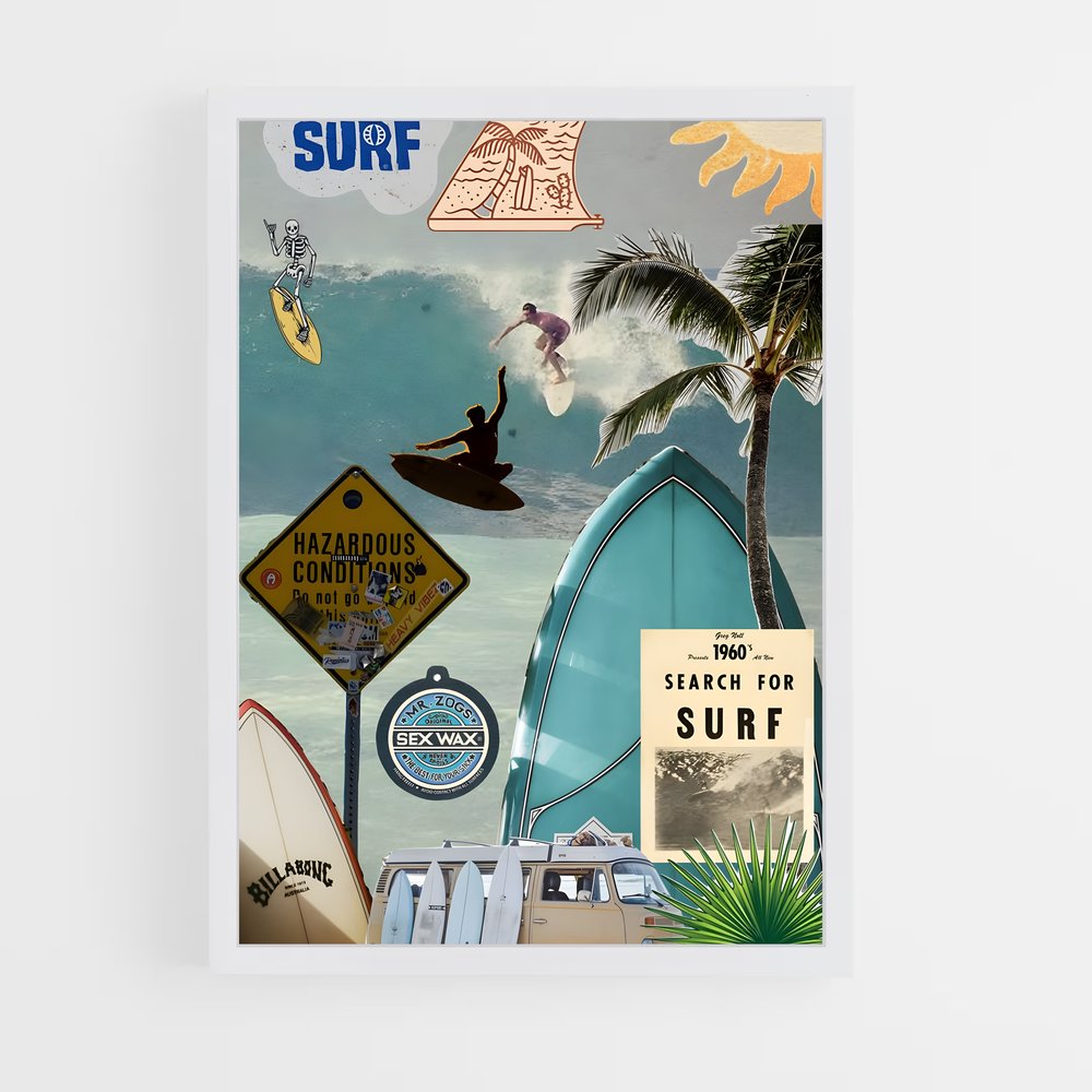Poster Vibes de Surf (vue 3)