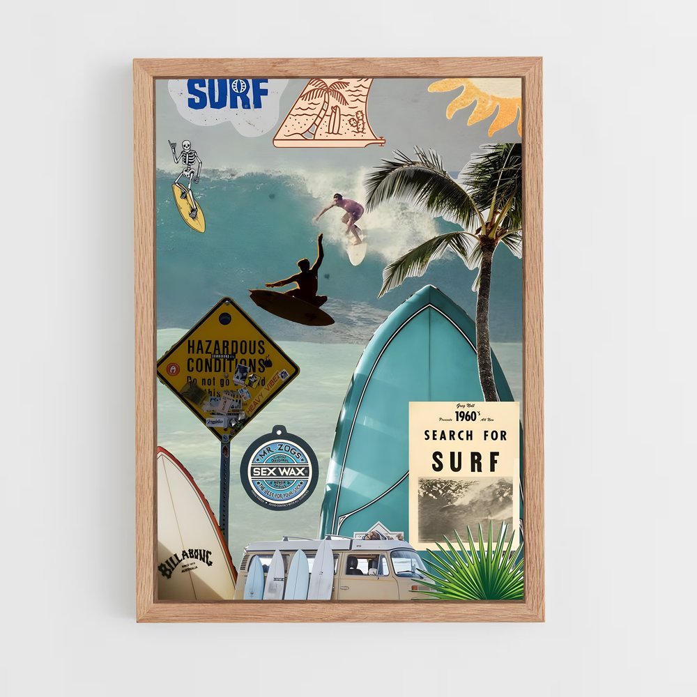 Poster Vibes de Surf (vue 4)