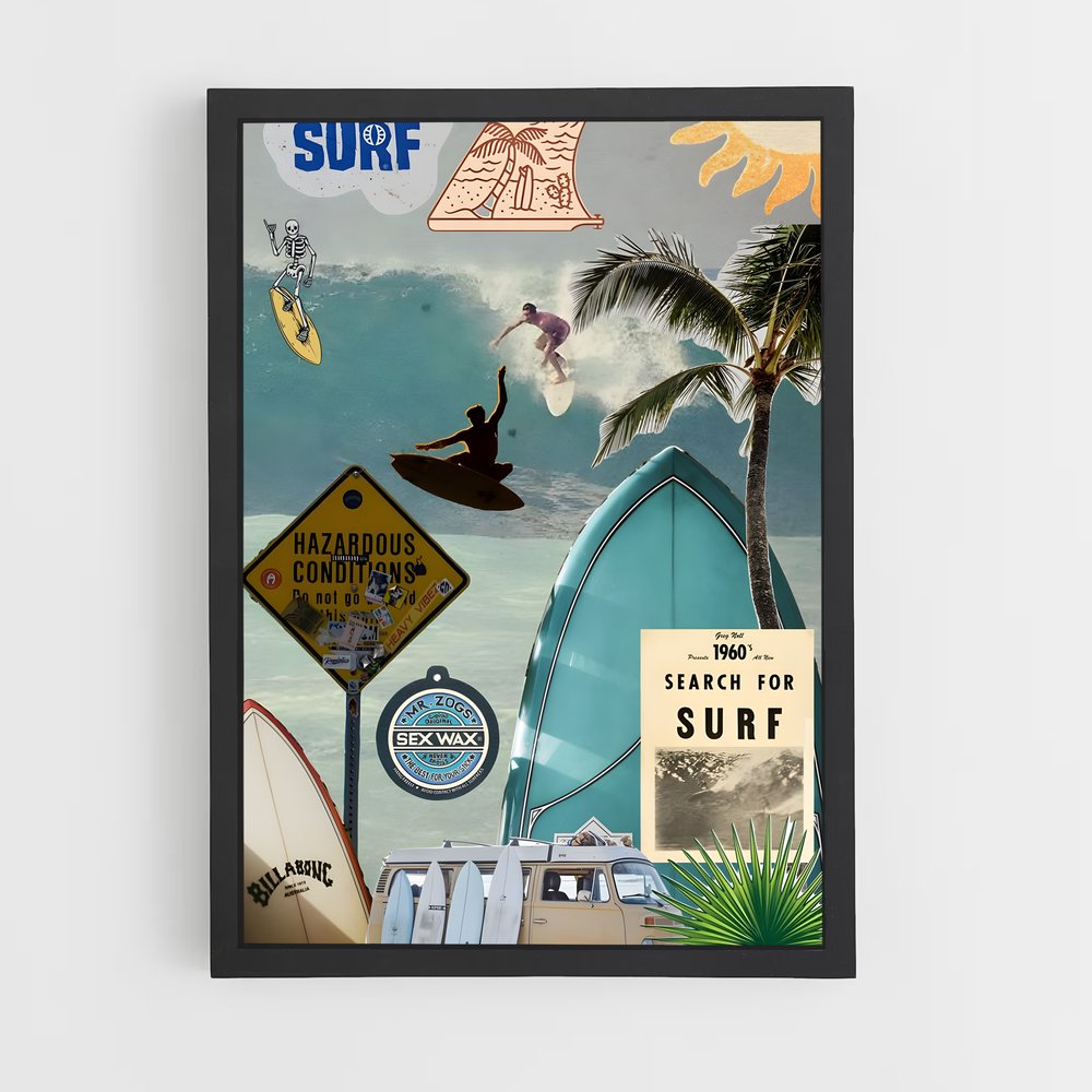 Poster Vibes de Surf (vue 2)