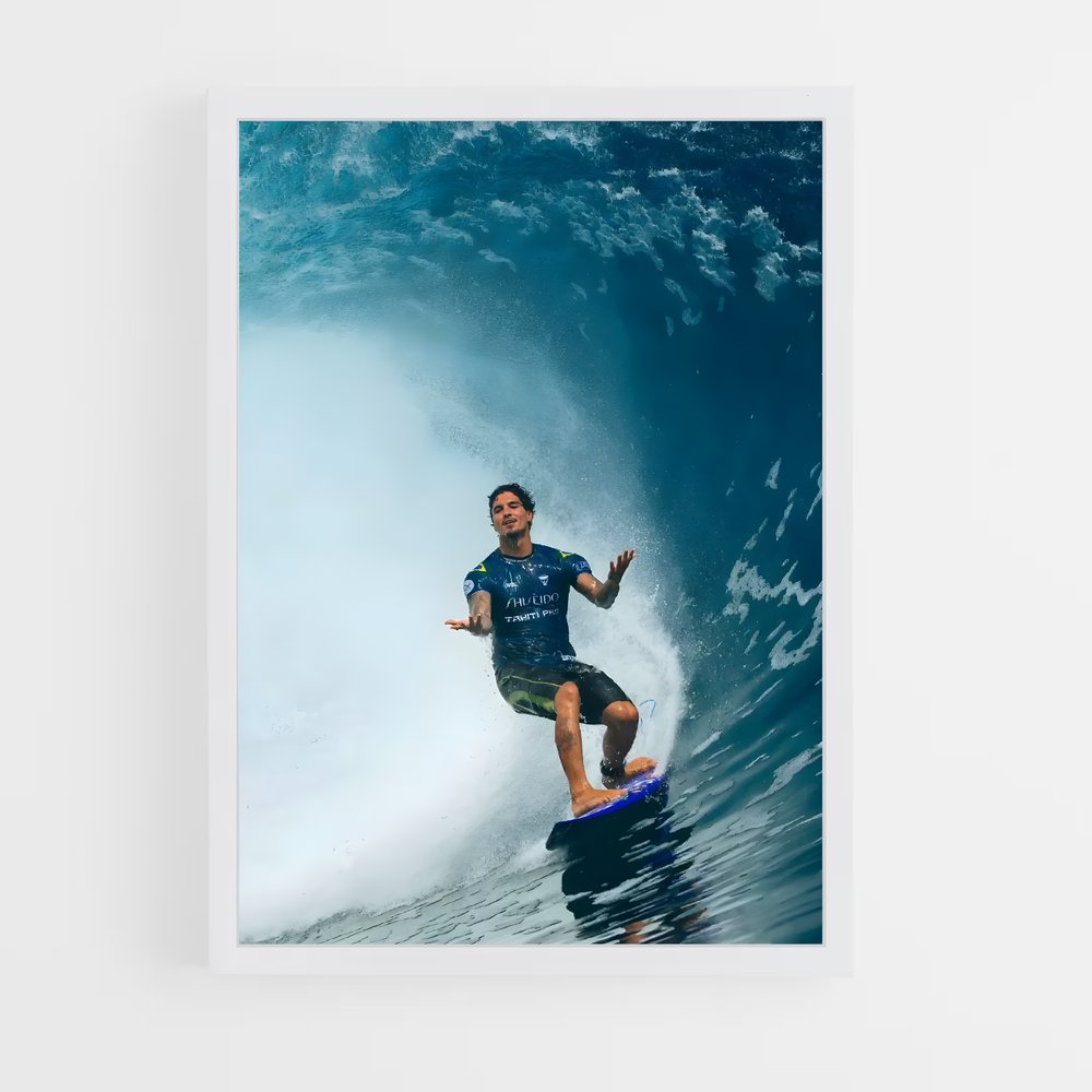 Poster Vague Parfaite – affiche Surf (vue 3)