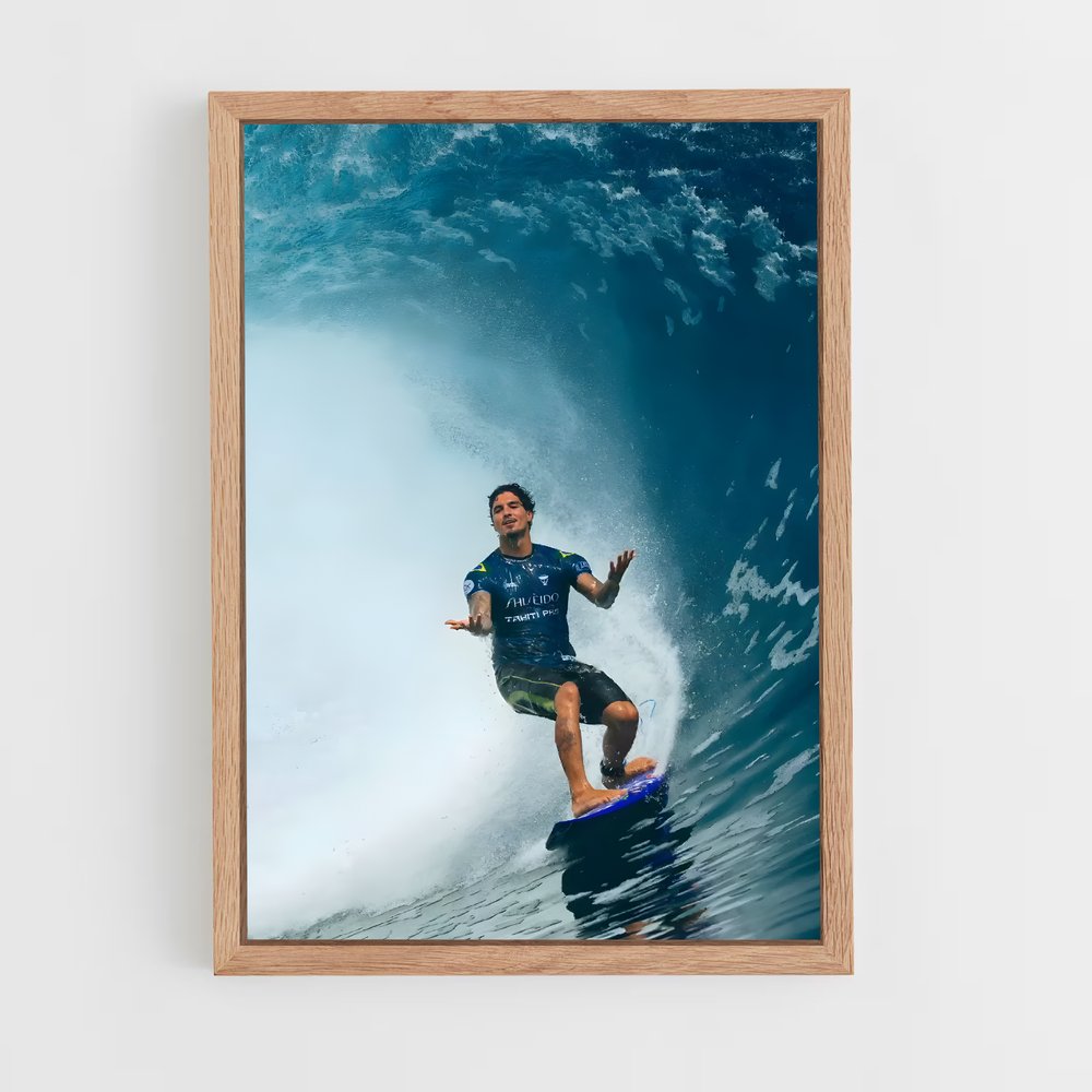Poster Vague Parfaite – affiche Surf (vue 4)