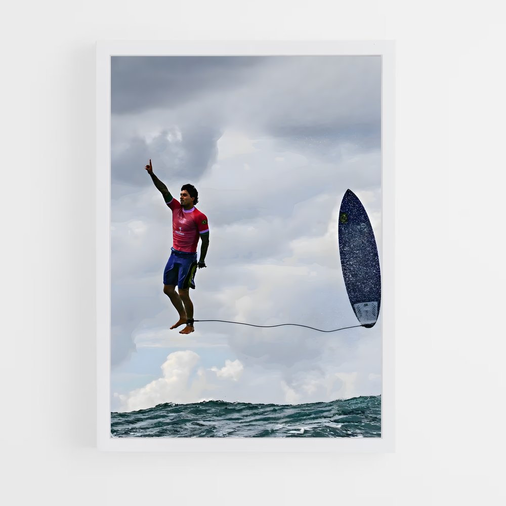 Poster Équilibre Surf (vue 3)