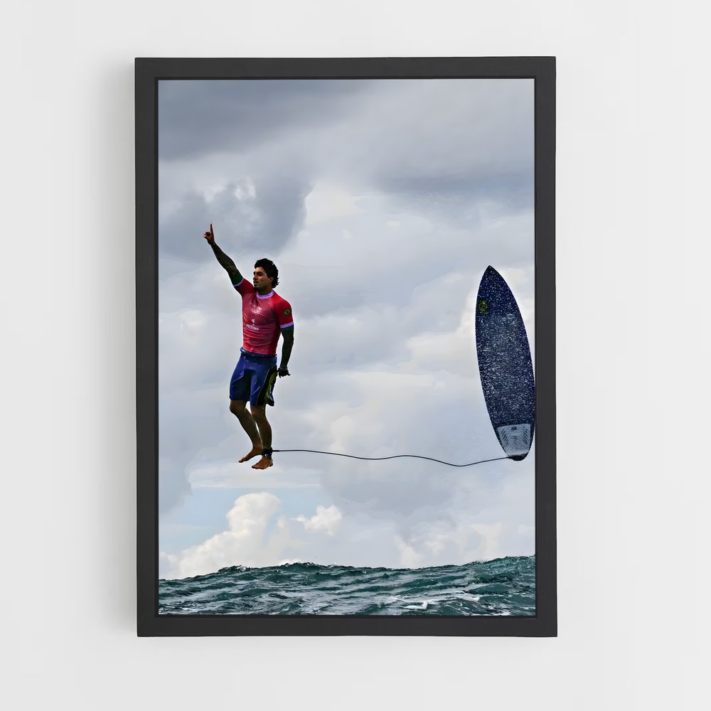 Poster Équilibre Surf (vue 2)
