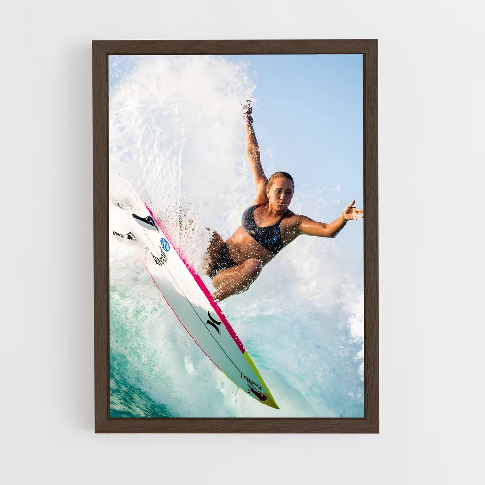 Poster High Tide Surfing (vue 5)