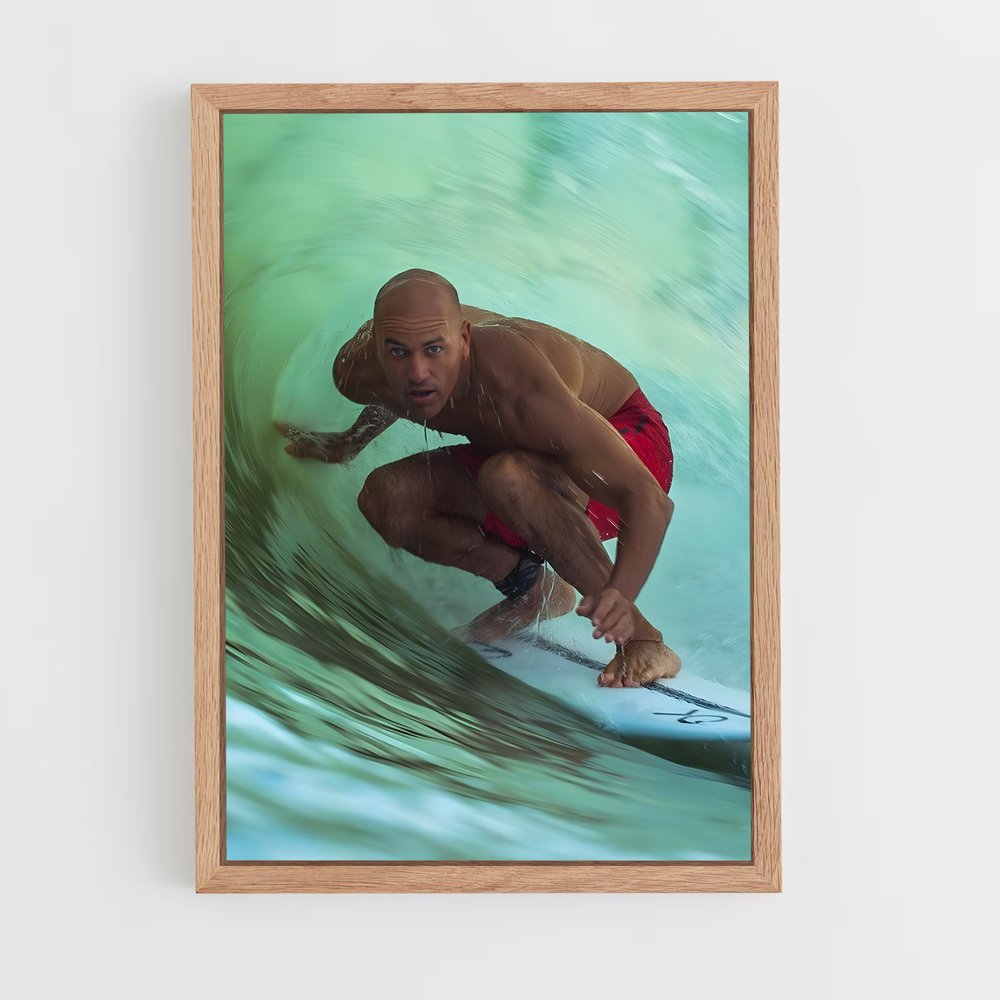 Poster Vague Intense – affiche Surf (vue 4)