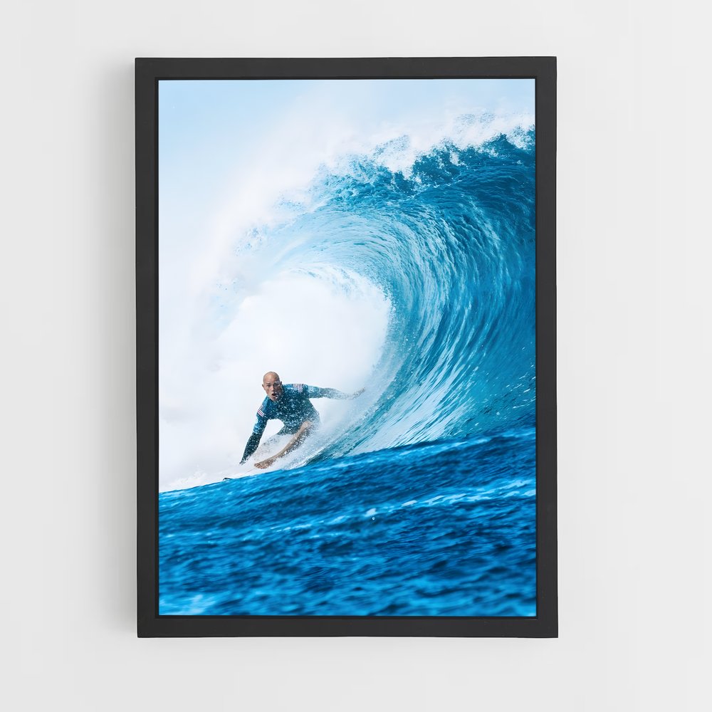 Poster Vague Épique – affiche Surf (vue 2)
