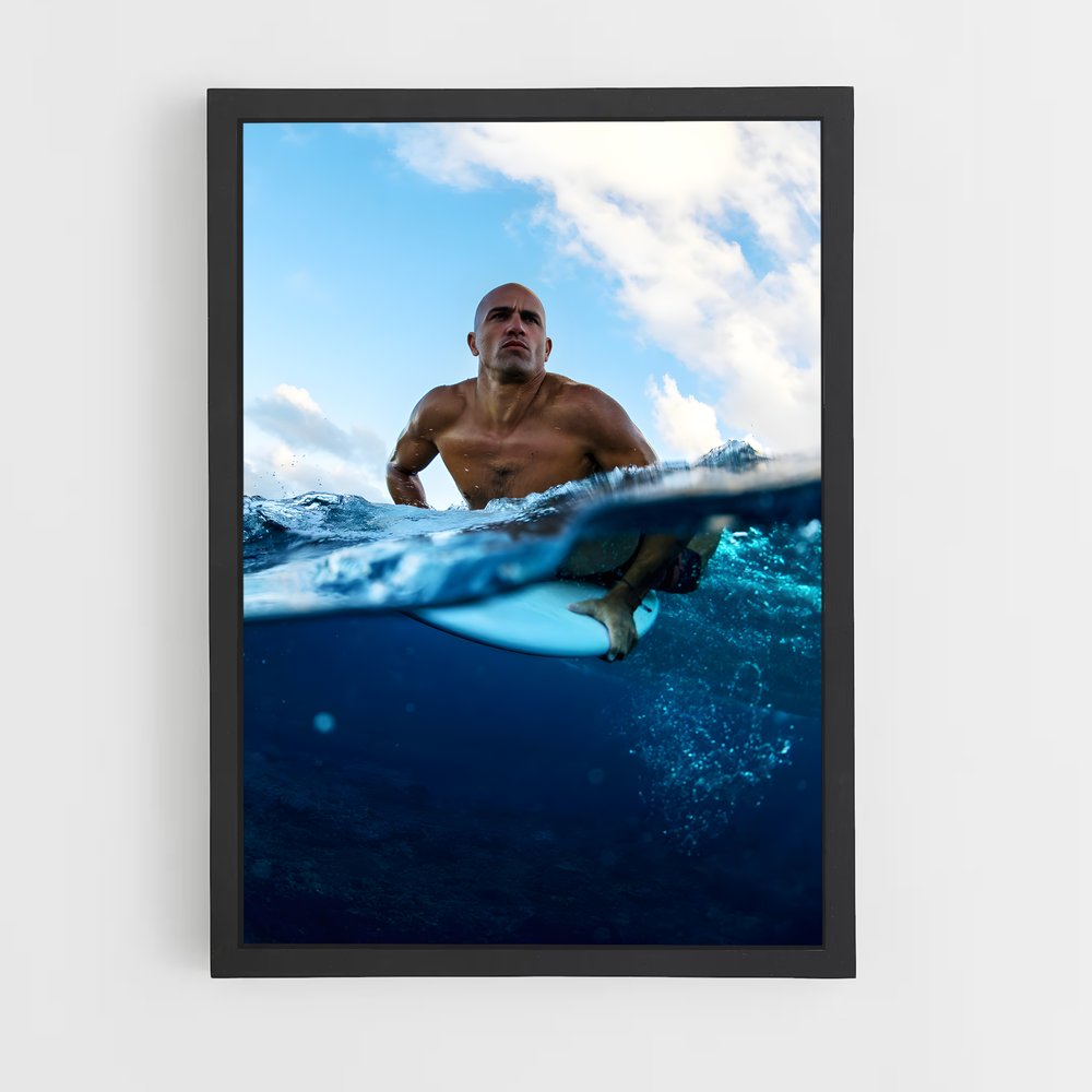 Poster Wave Rider – affiche Surf (vue 2)