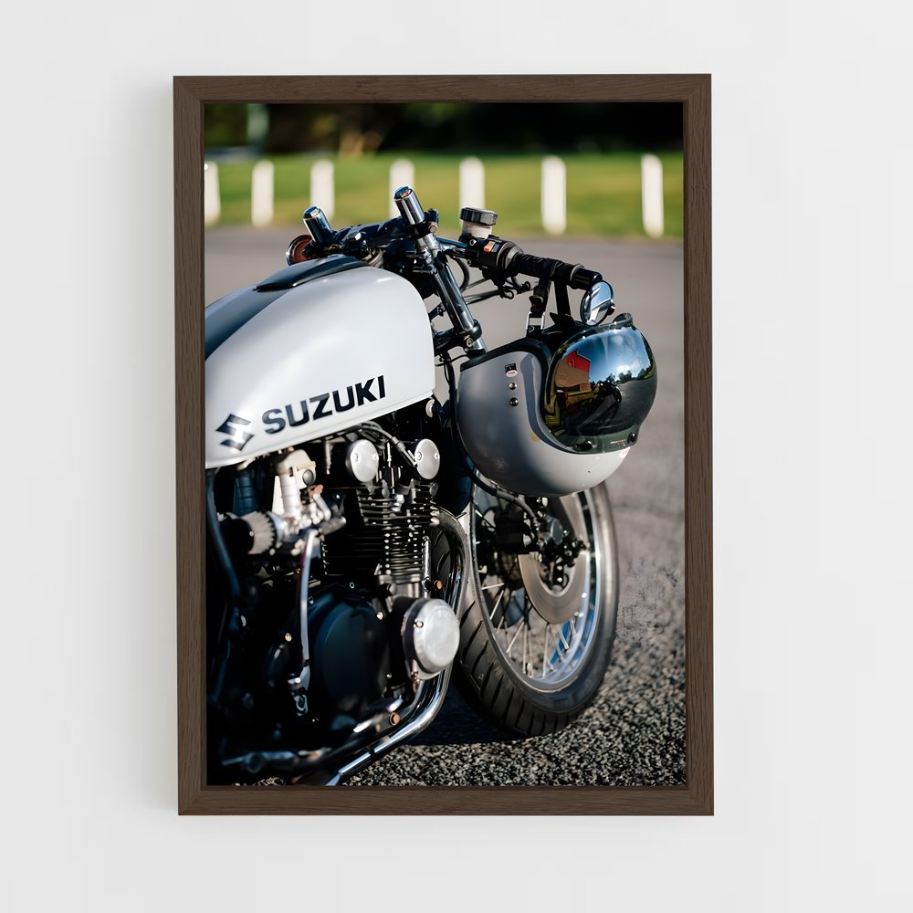 Poster Moto Suzuki (vue 5)
