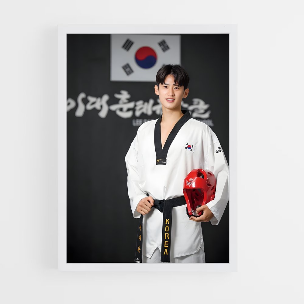 Poster Taekwondo Champion (vue 3)
