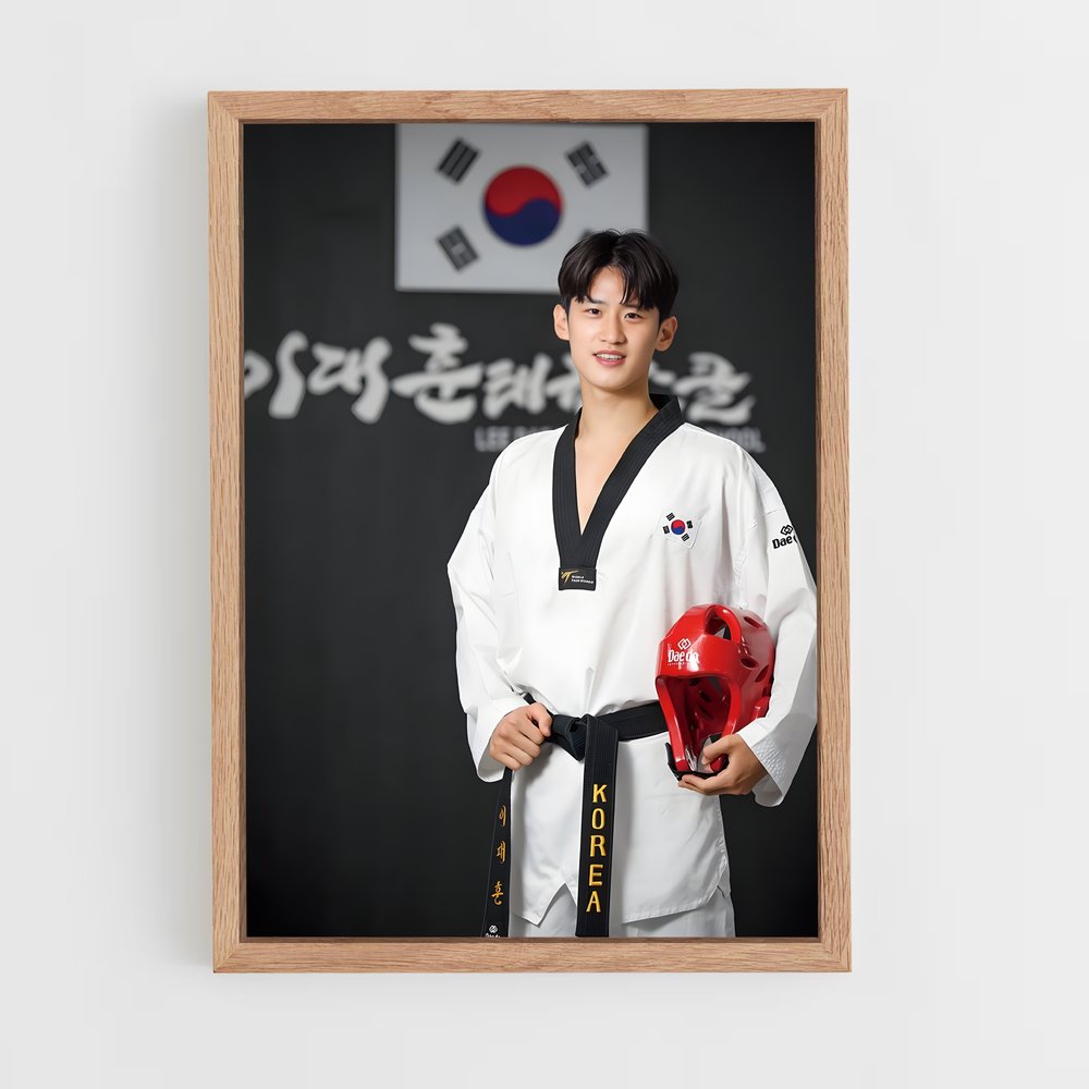 Poster Taekwondo Champion (vue 4)