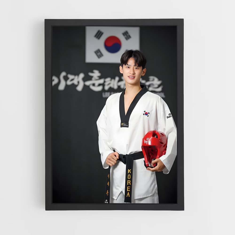 Poster Taekwondo Champion (vue 2)