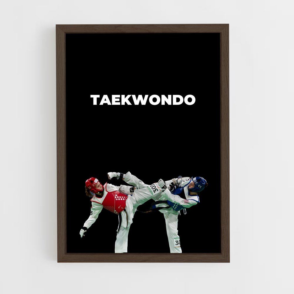 Poster Dynamisme Taekwondo (vue 5)