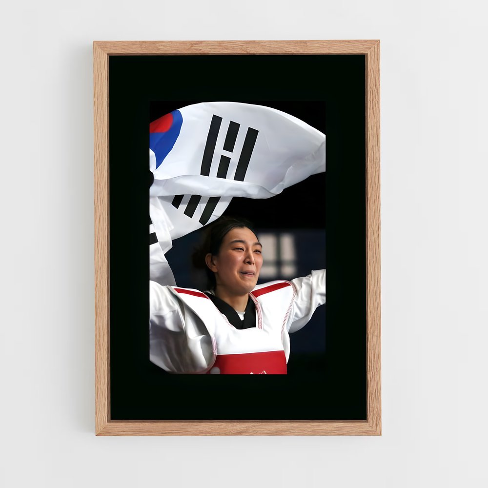Poster Triomphe Coréen – affiche Taekwondo (vue 4)